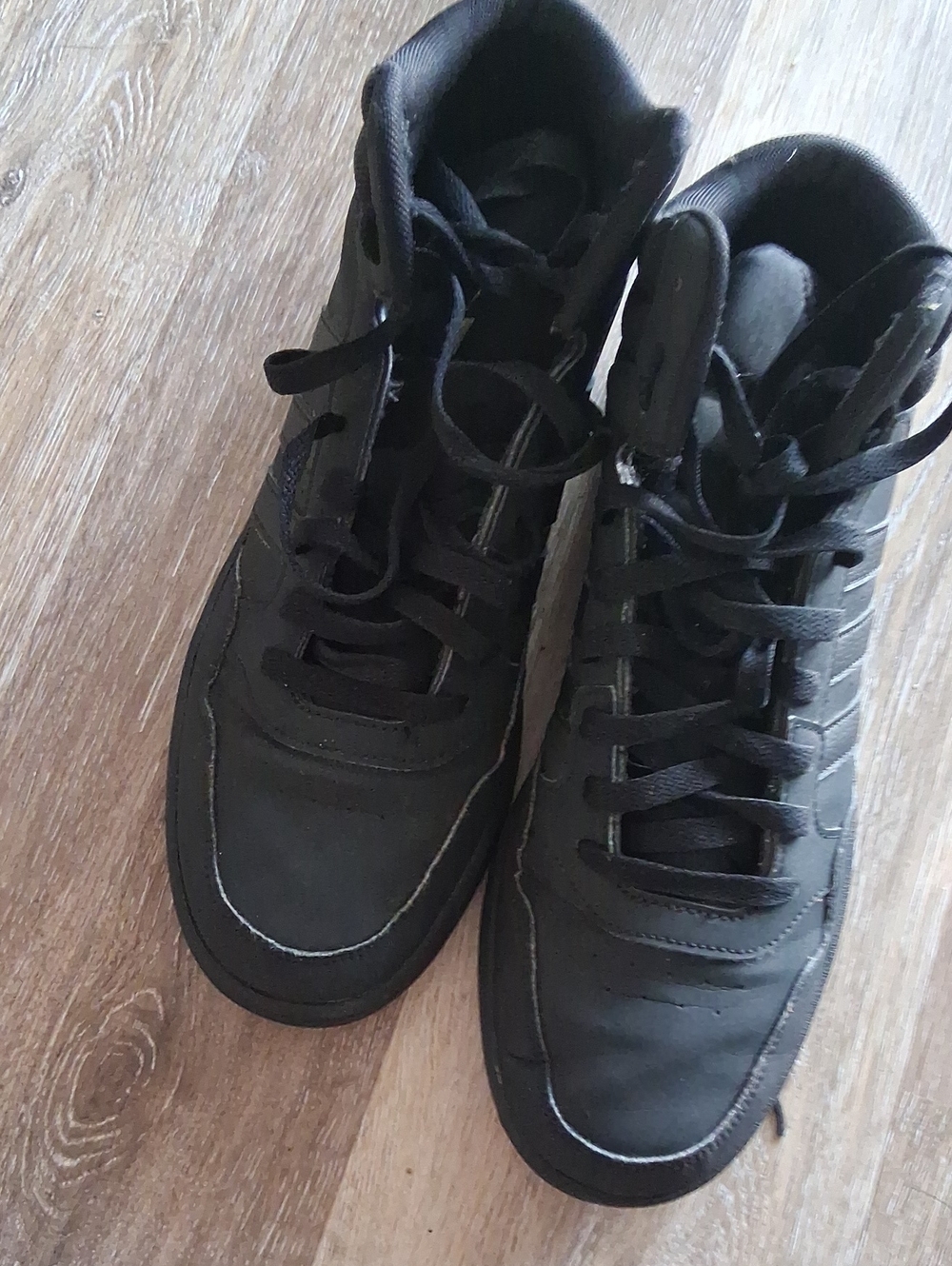 adidas Black High-Top Men's Sneakers